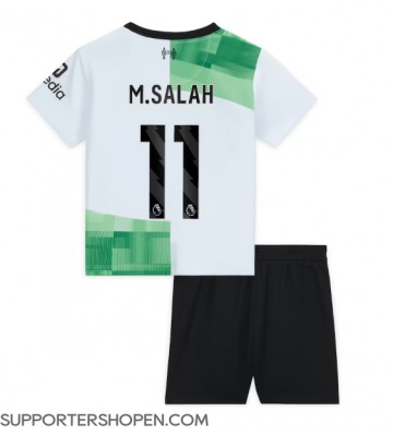 Liverpool Mohamed Salah #11 Bortatröja Barn 2023-24 Kortärmad (+ korta byxor)